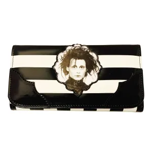 Edward Scissorhands Striped Wallet Scary Party Monster Ornaments