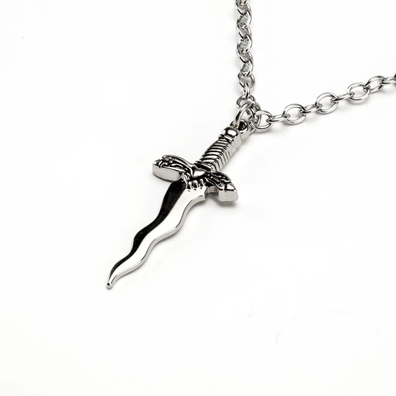 Scary Treats Frightening Displays Dagger Pendant Necklace