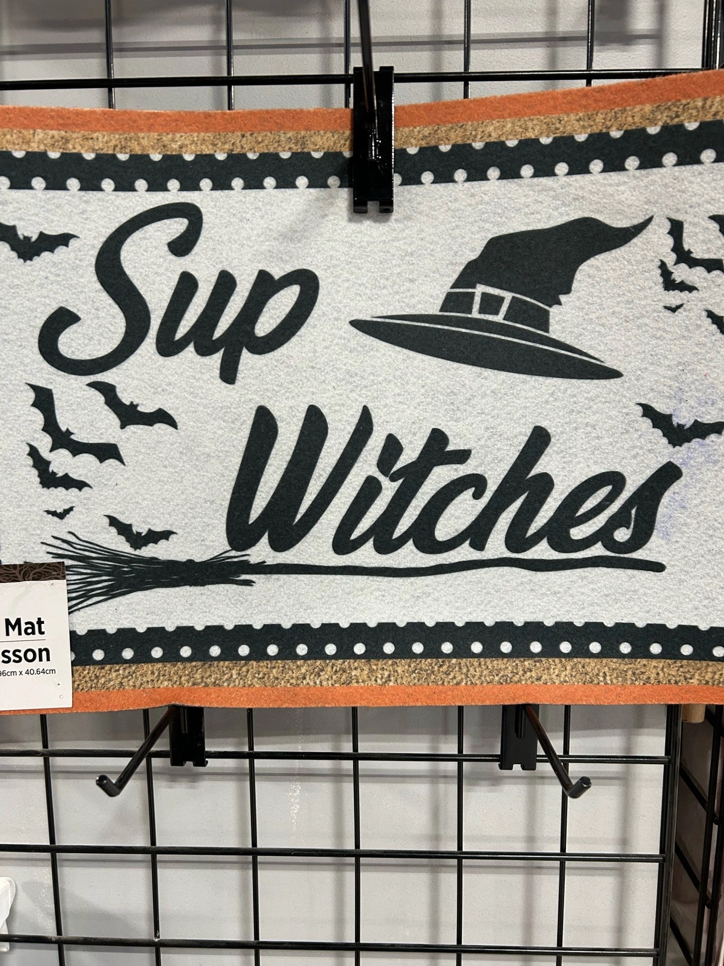 Halloween Door mat Mysterious Supplies