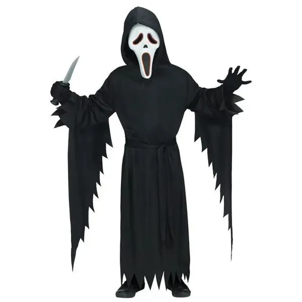 E.L. Child Ghost Face Costume Fantastic Accents Enchanting Displays