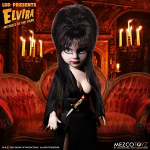 Elvira Mistress Of The Dark Living Dead Doll Mysterious Accessories