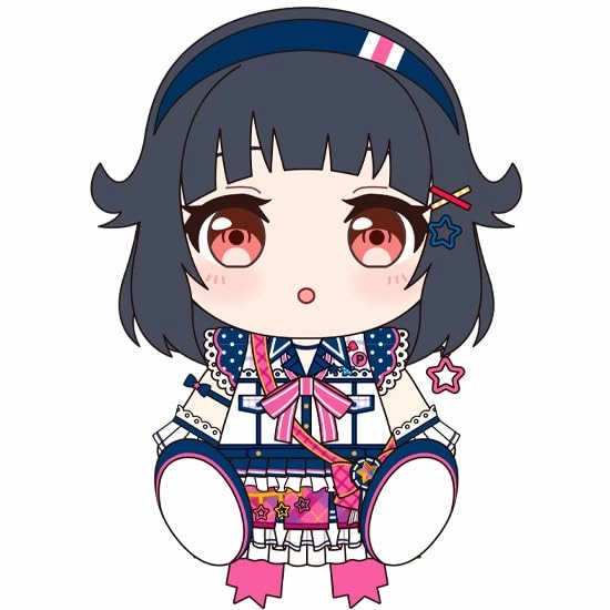 Art Display Superhero Product "BanG Dream!" Plushie Poppin'Party Ushigome Rimi