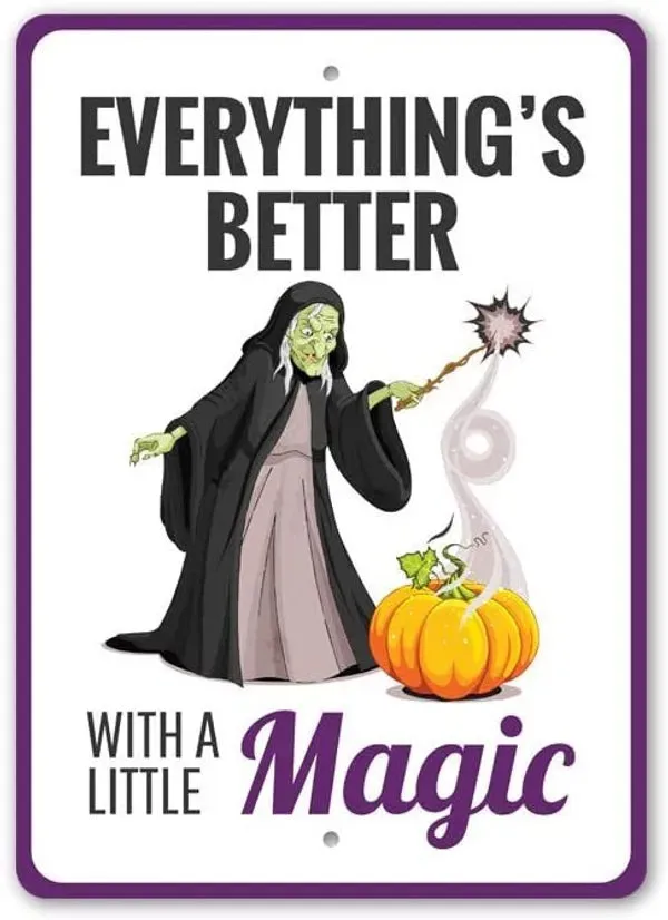 Creepy Ornaments Monster Crafts Everything's Better with a Little Magic Sign