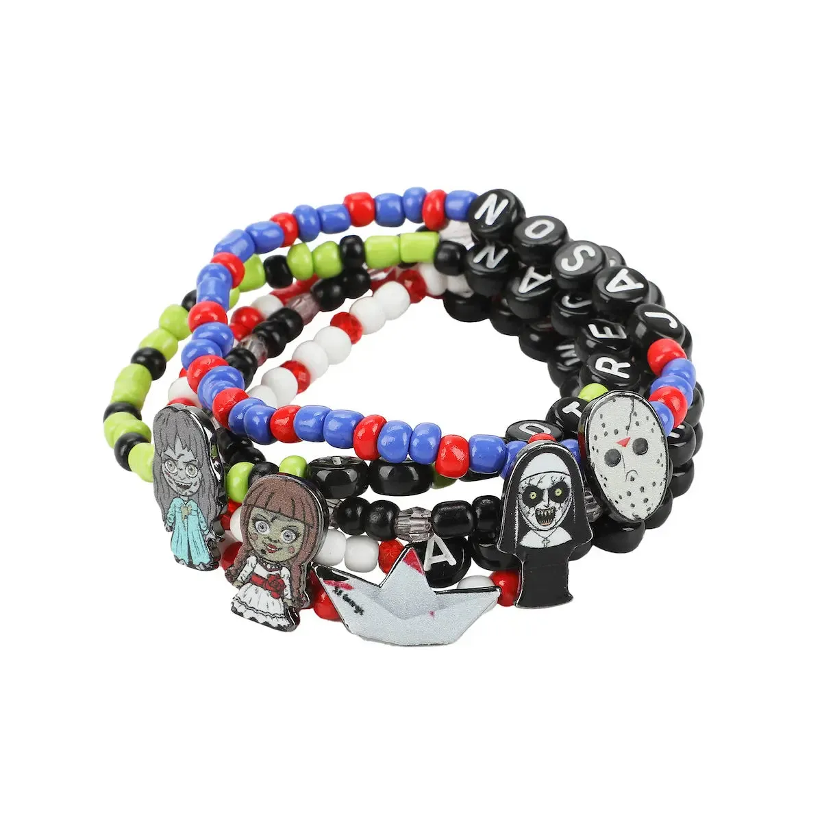 Horror 5 Pc Tradesies Bracelet Set Enchanting Props Scary Props