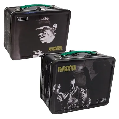 Universal Monsters Frankenstein Tin Lunch Box Mysterious Crafts Ghoulish Supplies