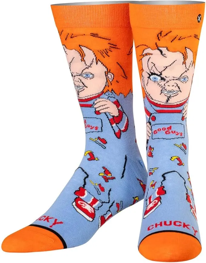 Chucky 360 Character Crew Sock Retro Vibe