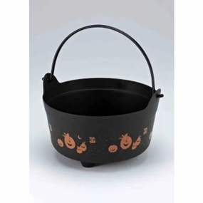 Pumpkin Candy Bowl Cauldron Playful Party Monster Designs