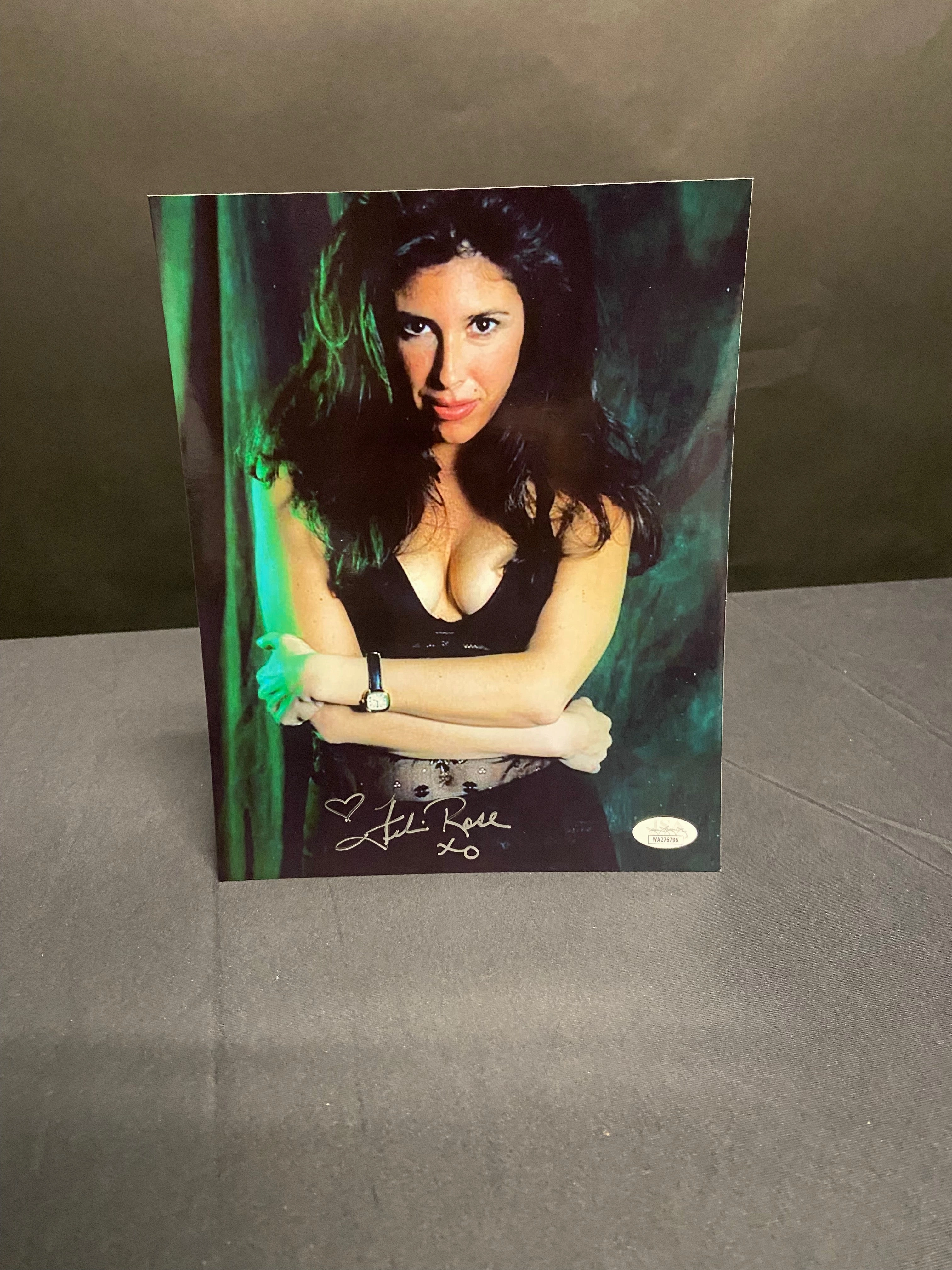 Fantastic Figures Mysterious Ornaments Felissa Rose Signed 8x10 Photo (JSA Certified)