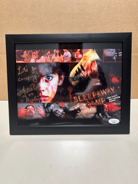 Felissa Rose Signed Sleepaway Camp 8x10 Photo (JSA Certified) - V3 Framed Ghoulish Accessories