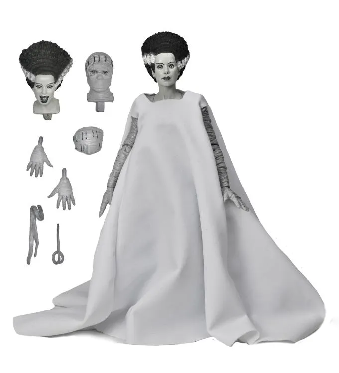 Playful Crafts Universal Monsters Ultimate Bride of Frankenstein (Black & White) Action Figure