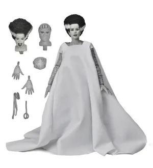 Universal Monsters Ultimate Bride of Frankenstein (Black & White) Action Figure Playful Lights
