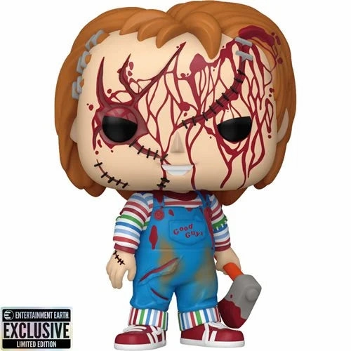 Mystical Accents Bride of Chucky Chucky Bloody Funko Pop! Vinyl Figure #1694 - Entertainment Earth Exclusive