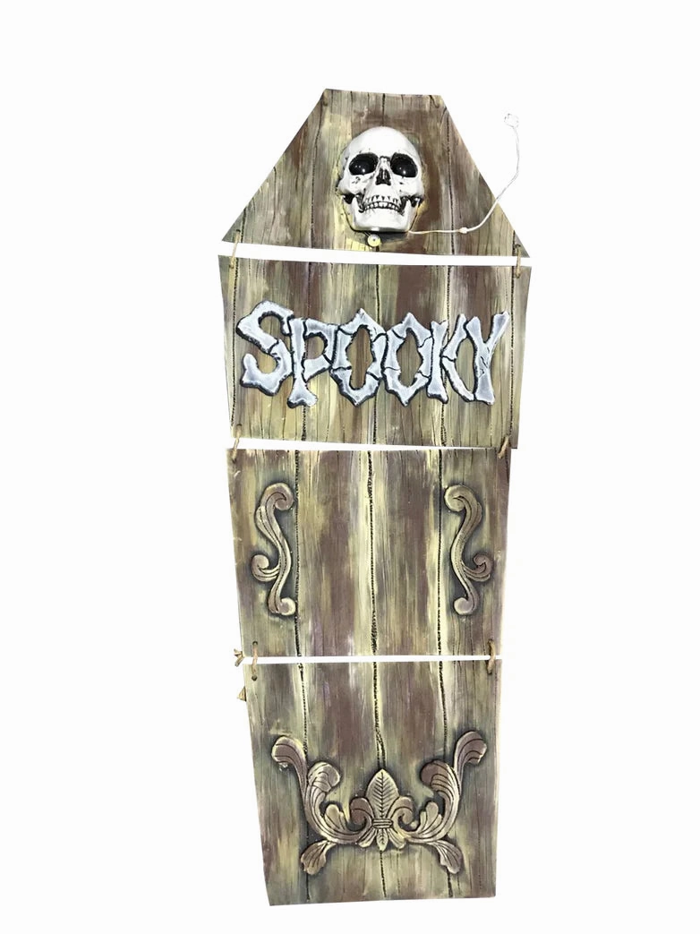 60" Moving Eyes Coffin Cover Fantastic Displays