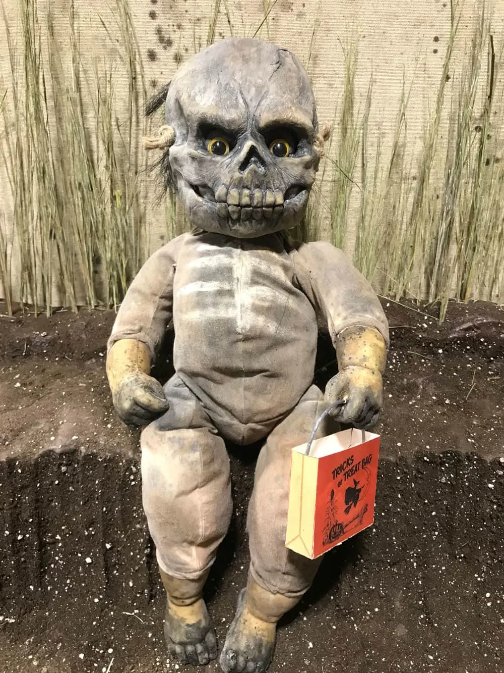 Forevermore Dolls Skull Spooky Decorations