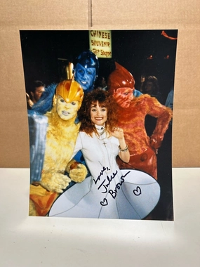 Julie Brown - Earth Girls Are Easy 8x10 Autograph Eerie Crafts Mystical Decor