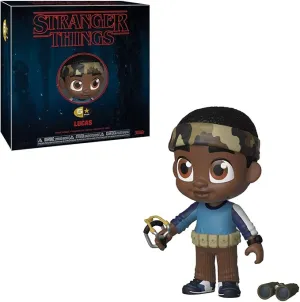Charming Props Creepy Displays Funko 5 Star TV: Stranger Things - Lucas with Accessories Vinyl Figure