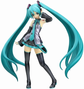 Vocaloid Hatsune Miku 1/8 Scale Figure Silver Coated