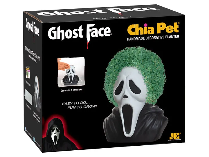 Playful Lights Ghostly Masks Ghost Face Chia Pet