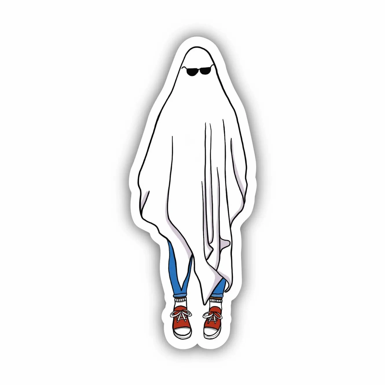 Mysterious Accessories Ghost Costume Halloween Sticker
