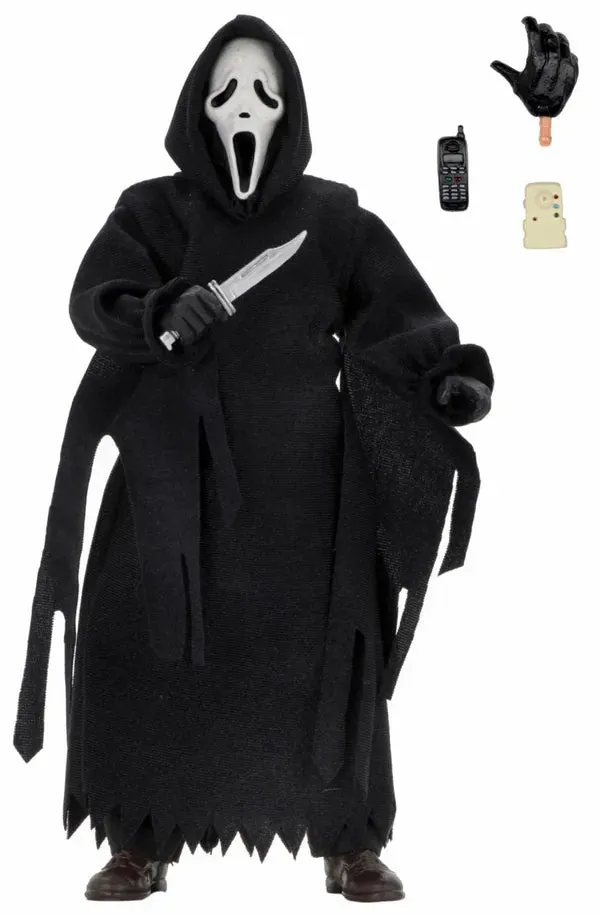 Spooky Supplies Mystical Ornaments Ghostface ?C 8?? Clothed Action Figure