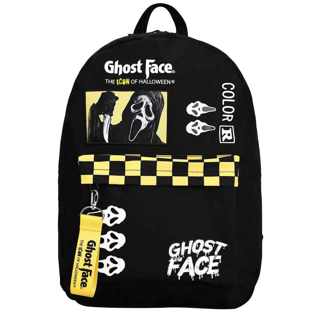 Ghostface The Icon of Halloween Laptop Backpack Monster Party Frightening Treats