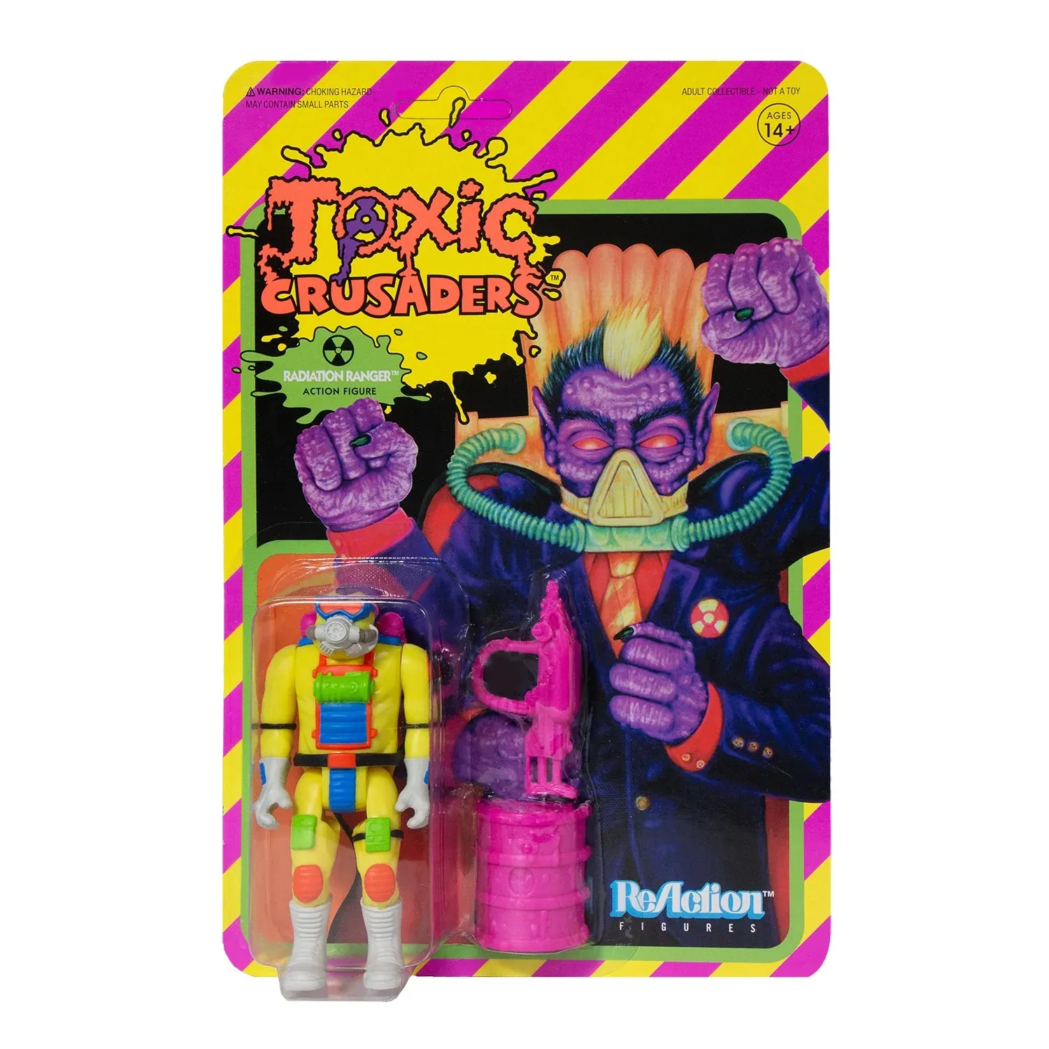 Haunted Treats Whimsical Party Toxic Crusaders Radiation Ranger Action Figure