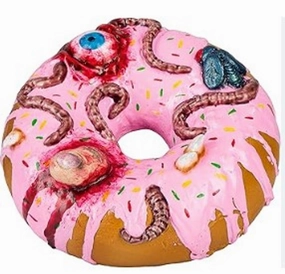 Whimsical Ornaments Nasty Donut Prop