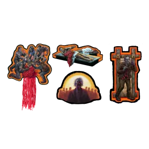 Scary Lights Day of the Dead Wall Decor