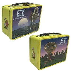 Enchanting Ornaments E.T. - Retro Style Tin Tote Lunch Box