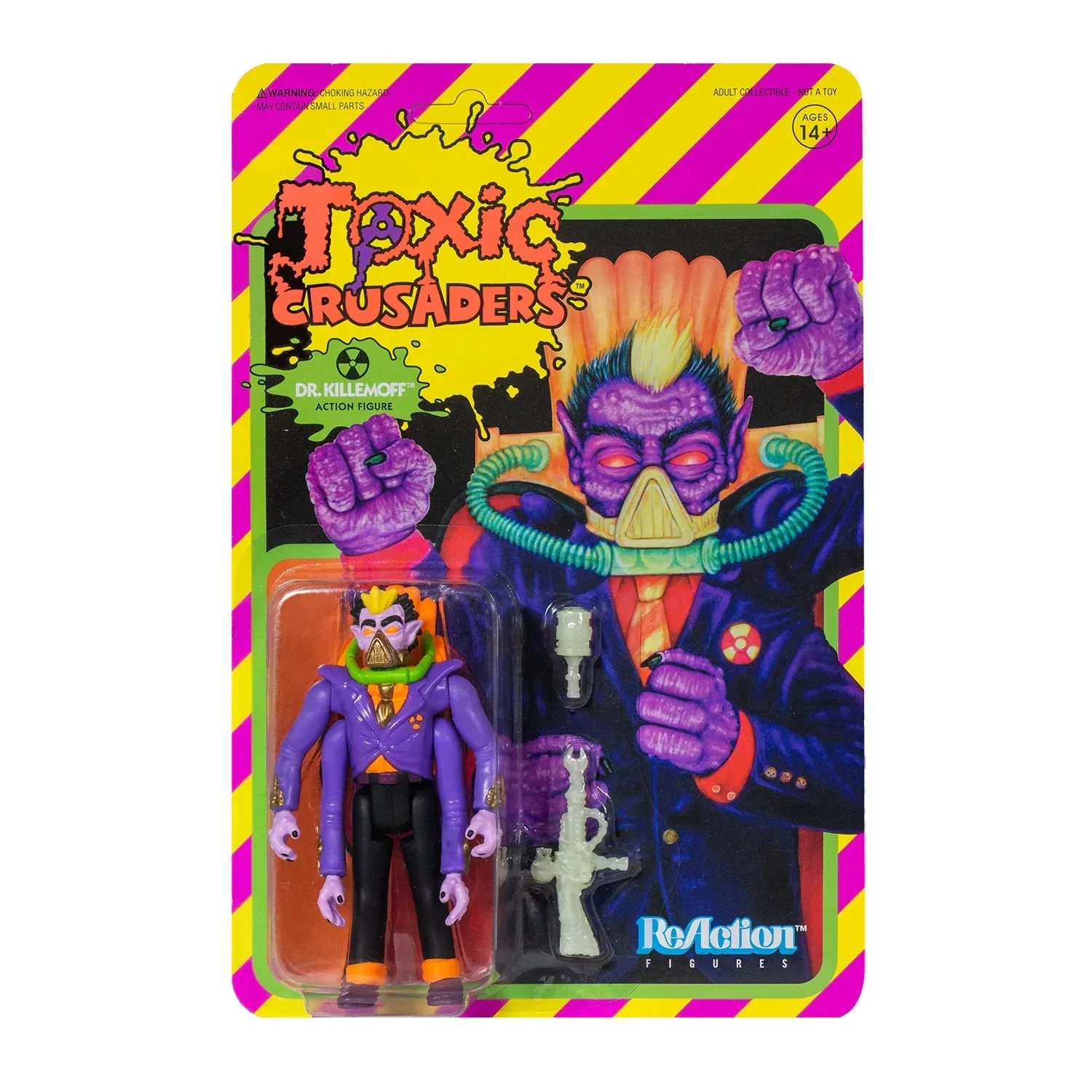 Toxic Crusaders Action Figure - Dr. Killemoff Fantastic Supplies E Ornaments