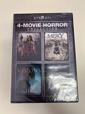 Creepy Displays Mysterious Masks Blumhouse 4 Movie Collection DVD