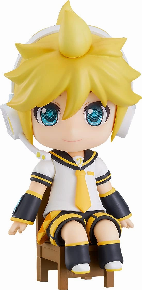 Antique Reproduction Desk Decor "Character Vocal Series 02" Nendoroid Swacchao! Kagamine Rin, Len *Kagamine Len