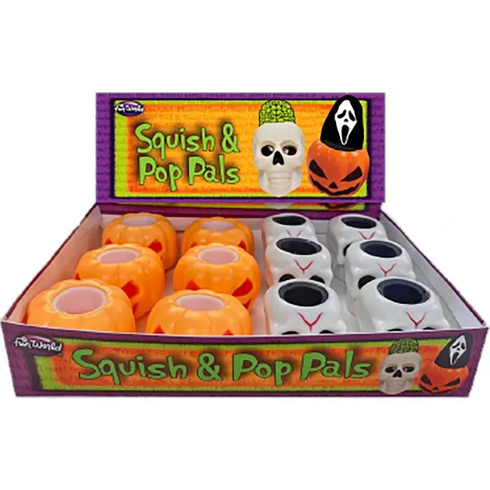 Creepy Lights Halloween Squish and Pop Pals