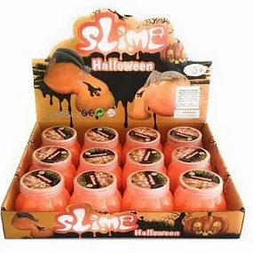 Halloween Pumpkin Slime Creepy Ornaments Ghostly Props