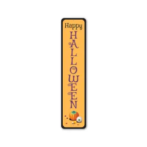 Happy Halloween Sign 4x18 Mysterious Accessories Whimsical Figures