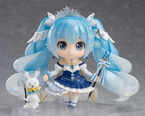Luxury Gift Hatsune Miku & Rabbit Yukine (2019 Snow Princess ver.)  Nendoroid Vocaloid (Good Smile Company)