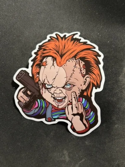 Enchanting Crafts Chucky Sticker