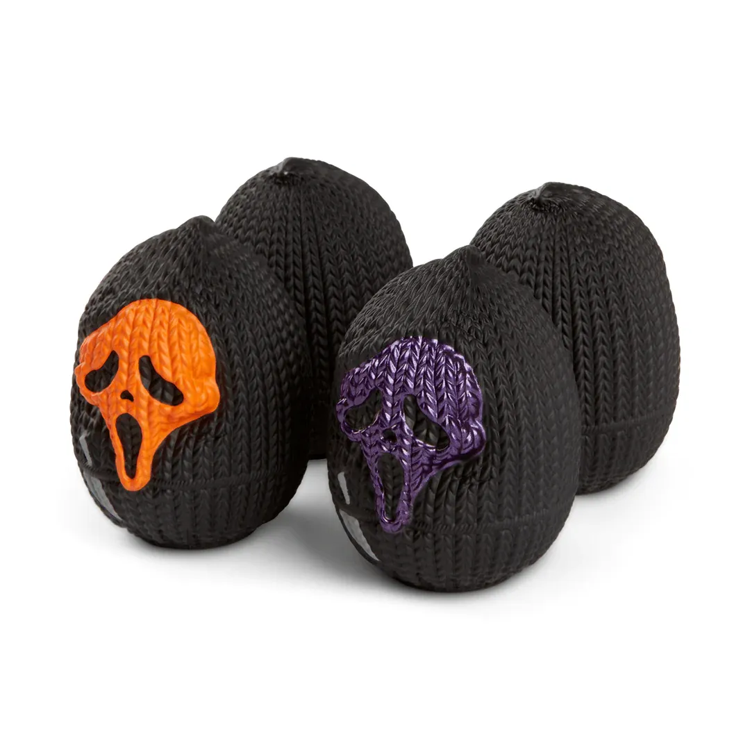 E Ornaments GHOST FACE HELLOSIDNEY.COM LIMITED EDITION SET OF 4 MINIS