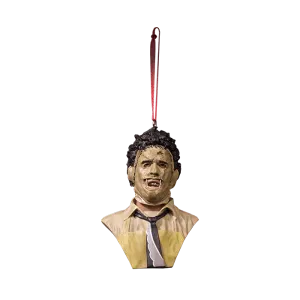 Holiday Horrors - Texas Chainsaw Massacre - Leatherface Ornament Eerie Decor Ghostly Masks