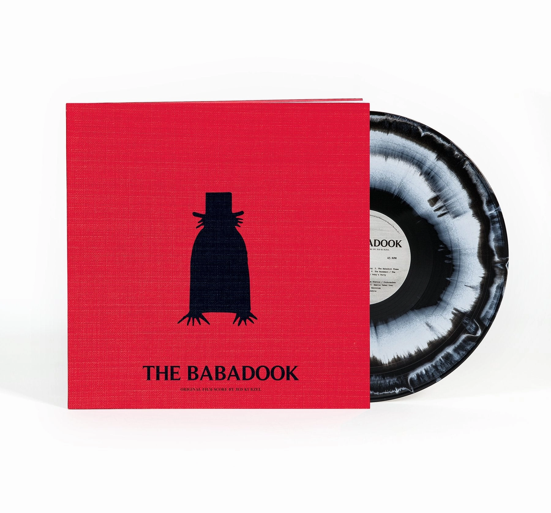 Mystical Props Waxwork Records - Babadook Black and White Swirl Vinyl
