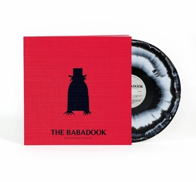 Mystical Props Waxwork Records - Babadook Black and White Swirl Vinyl