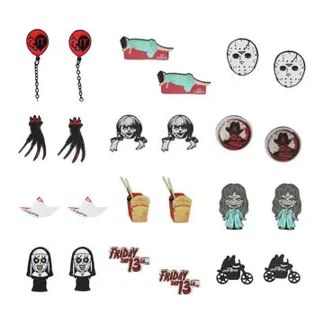 Horror 12 Pack Earring Set Wicked Supplies Mystical Decor