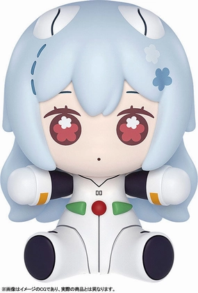 Huggy Good Smile "Rebuild of Evangelion" Ayanami Rei Long Hair Ver. Anime Showcase Rare Edition