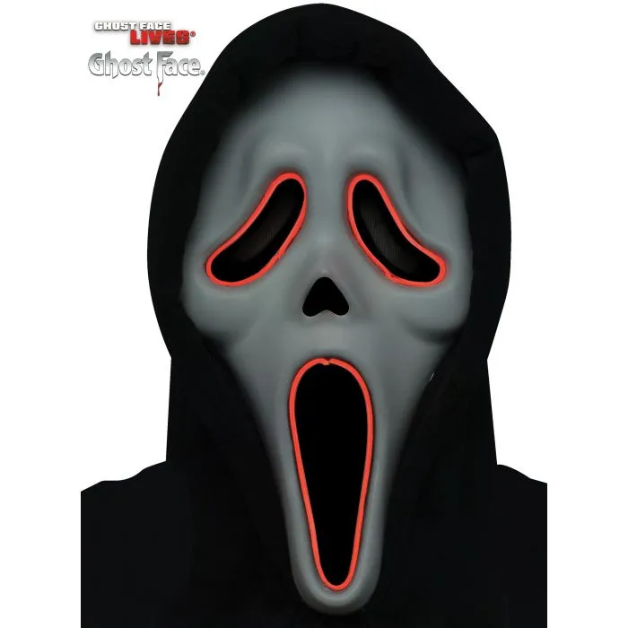 Illumo GhostFace? Mask Eerie Crafts Creepy Lights
