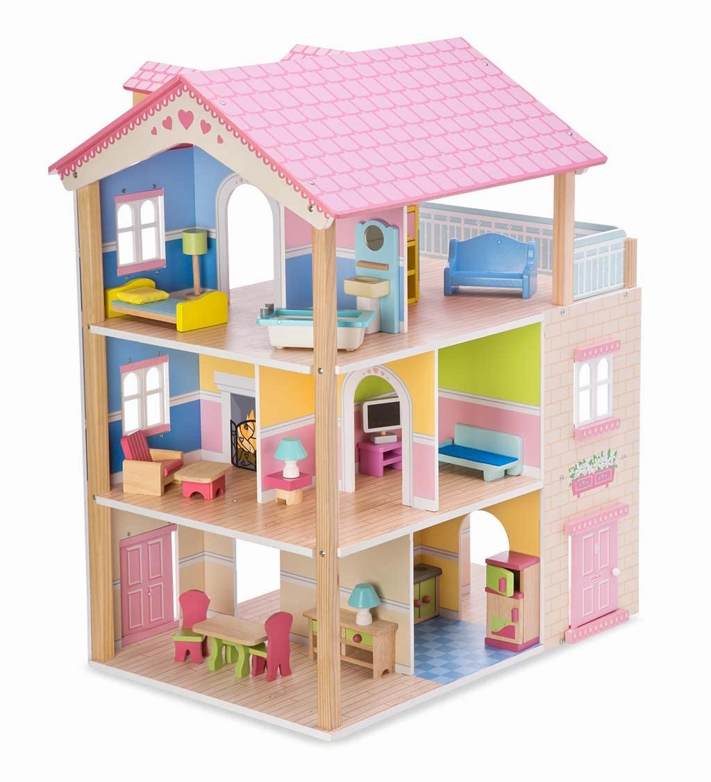 Imagine My Place Dollhouse Go Round Monster Lights Creepy Decorations