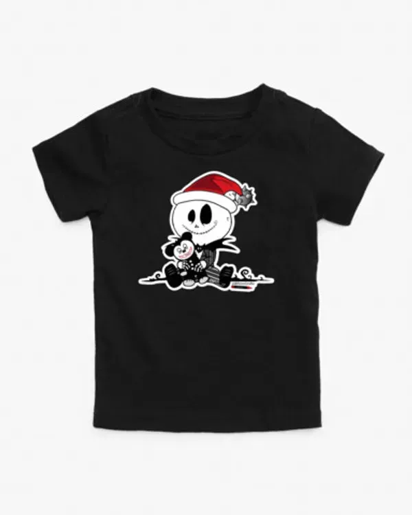 Jack Skellington Onesie or Youth Tee Compression Fit Engineering AllDayComfortFit