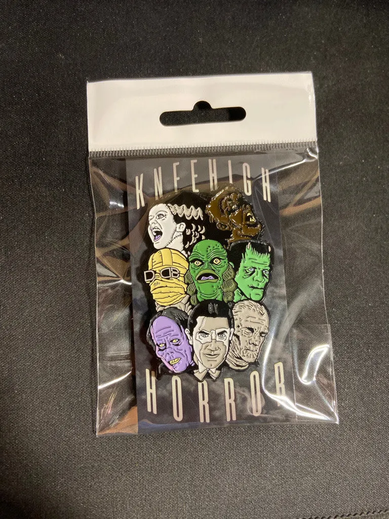 Ghoulish Crafts Kneehigh Horror - Universal Monsters Enamel Pin