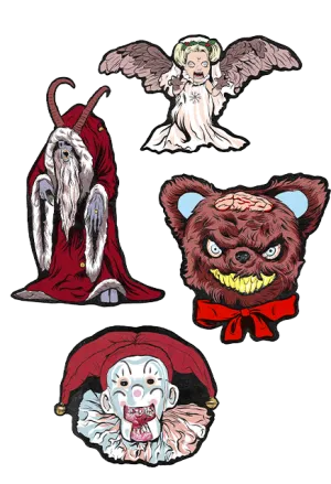 Krampus Wall Decor Series 1 Playful Treats Scary Treats