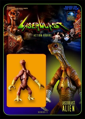 Laserblast Alien Action Figure 3 inch Wicked Figures