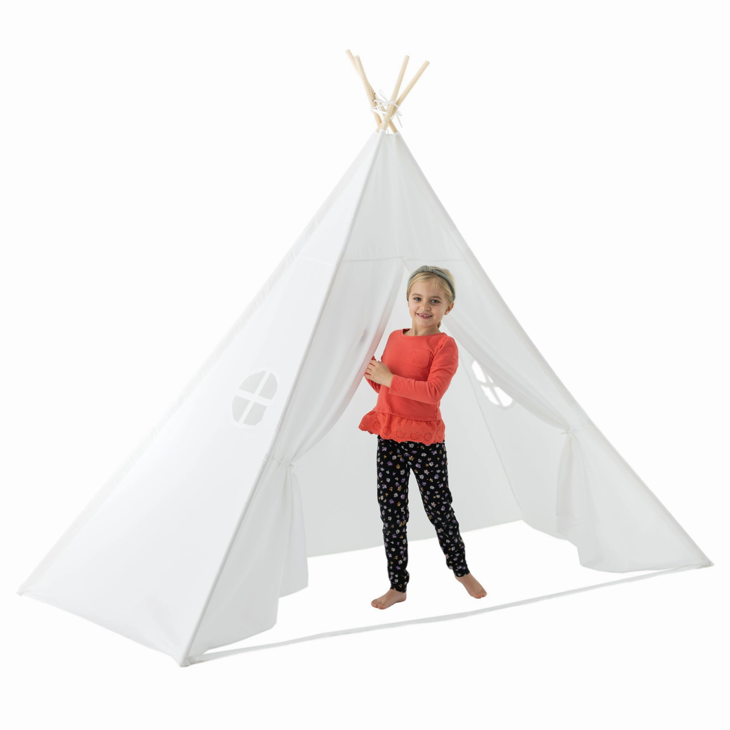 White Tent with Lights Quality Assurance Parent Choice